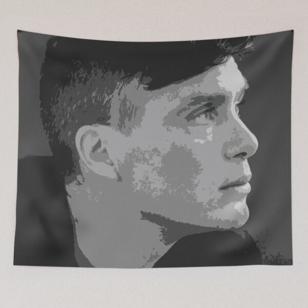 Item preview, portrait of cillian murphy designed and sold by alyaST14.
