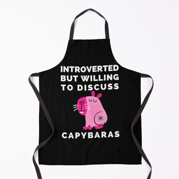 Item preview, Introverted But Willing To Discuss Capybaras designed and sold by ExploreTheStore.