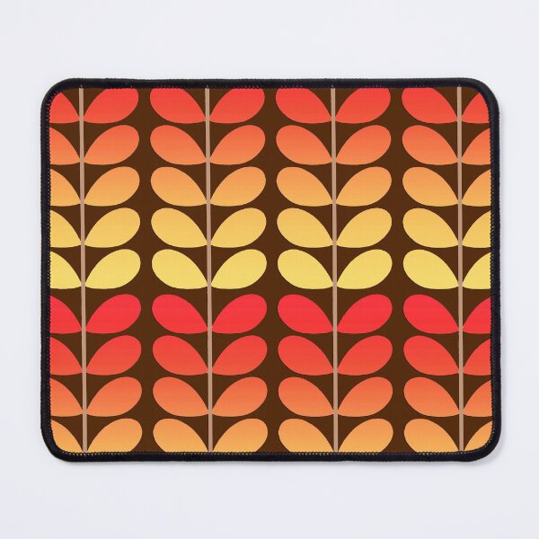 Item preview, Mid Century Danish Leaves, Brown, Orange & Gold designed and sold by Marymarice.