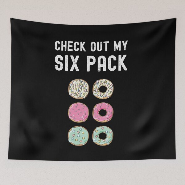 Item preview, Check Out My Six Pack, Donuts Lovers Gift designed and sold by TheNorthLight.
