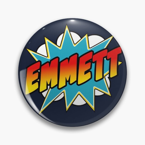 Item preview, Boys Emmett Name Comic Book Superhero designed and sold by Rixta82.