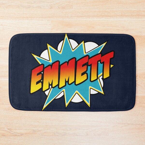 Item preview, Boys Emmett Name Comic Book Superhero designed and sold by Rixta82.