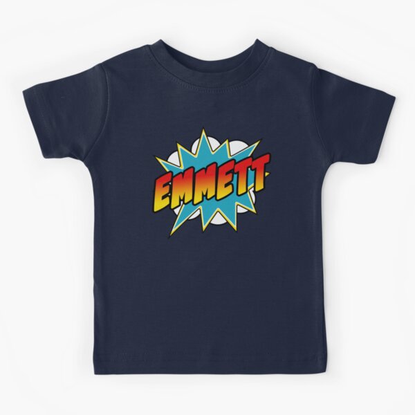 Item preview, Boys Emmett Name Comic Book Superhero designed and sold by Rixta82.