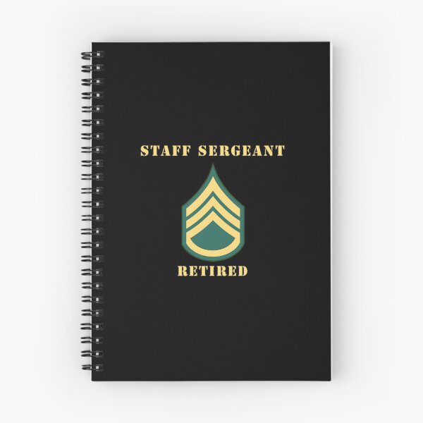 Item preview, Army - Staff Sergeant - SSG - Retired designed and sold by Military Insignia Products.