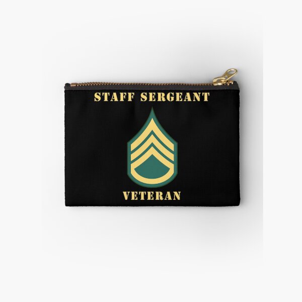 Item preview, Army - Staff Sergeant - SSG - Veteran designed and sold by Military Insignia Products.