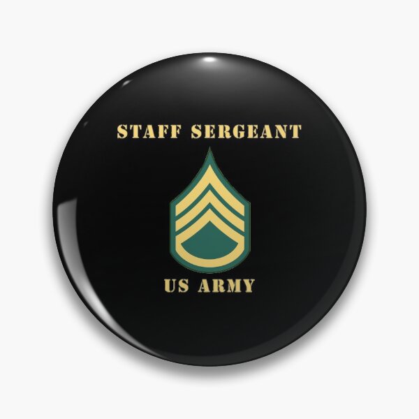 Item preview, Army - Staff Sergeant - SSG designed and sold by Military Insignia Products.