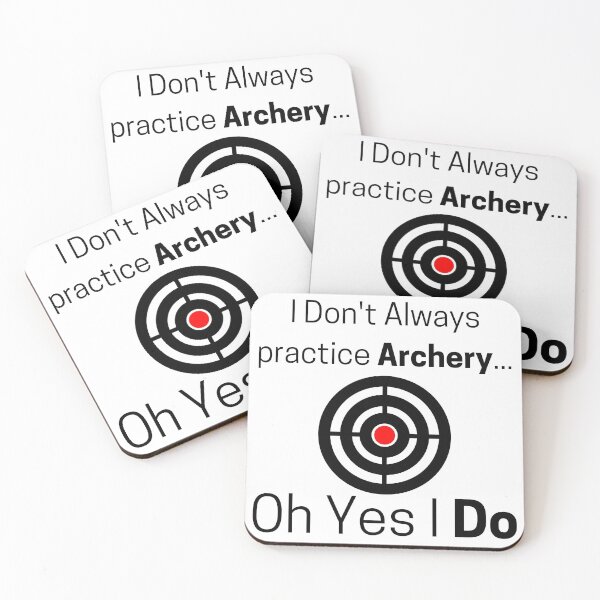 Item preview, I Don't Always practice Archery... Oh Yes I Do Funny T-shirt men gift women gift designed and sold by InnovantDesigns.