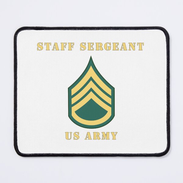 Item preview, Army - Staff Sergeant - SSG designed and sold by Military Insignia Products.