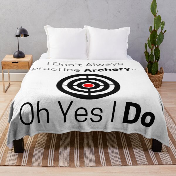 Item preview, I Don't Always practice Archery... Oh Yes I Do Funny T-shirt men gift women gift designed and sold by InnovantDesigns.