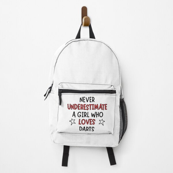 Item preview, Never underestimate a girl who loves darts designed and sold by TheGreenGoat.