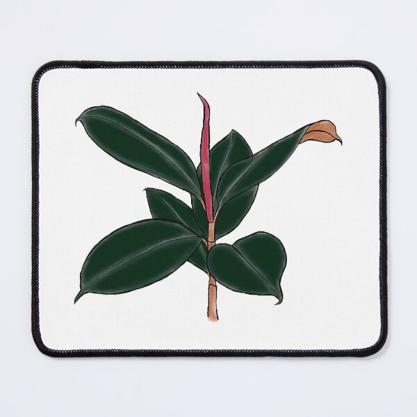 Item preview, Burgandy Rubber Tree designed and sold by CarlaTheeArtist.