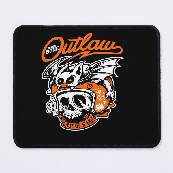 Item preview, Skull Art Digital Style Biker Outlaw Skull designed and sold by AEGMEDIA.