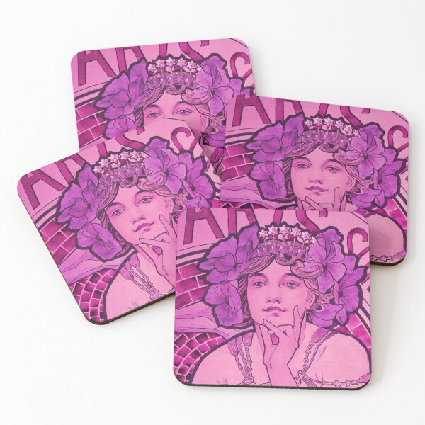 Item preview, Alphonse Mucha Los Cigarillos 1897 Pop Art style designed and sold by mesreveries.