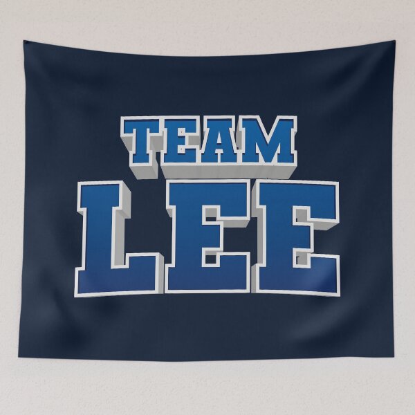 Item preview, Team Lee (Blue) designed and sold by STUDIO-72.