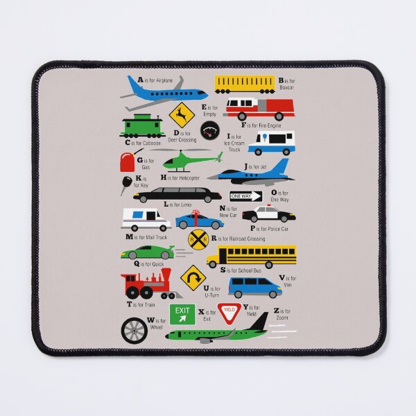 Item preview, Planes, Trains, and Automobiles Alphabet Shirt designed and sold by EMarlon2.