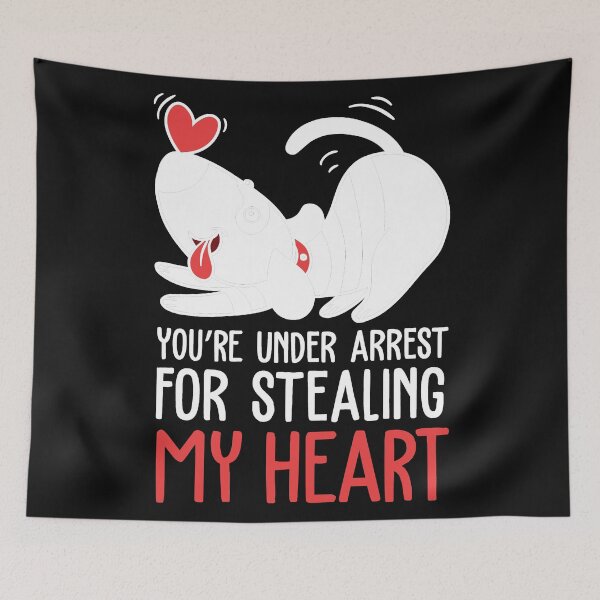 Item preview, you're under arrest for stealing my heart designed and sold by Best-Designers.