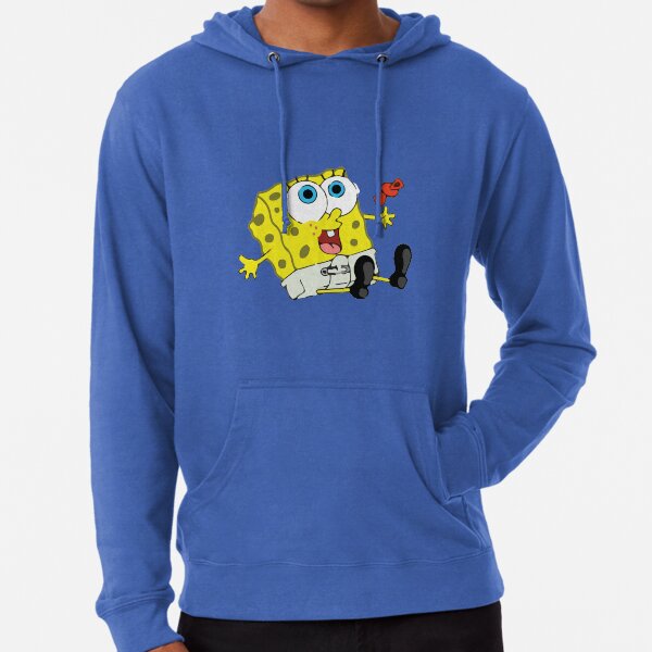 Baby blue spongebob hoodie cheap