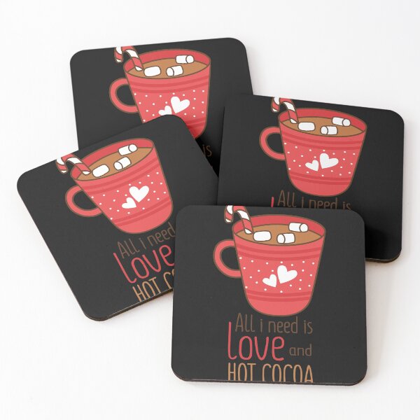 Item preview, all i need is love and hot cocoa designed and sold by Best-Designers.