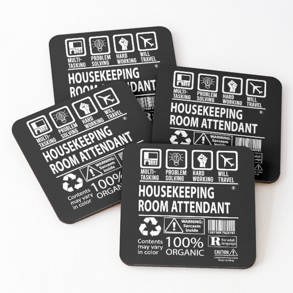 Item preview, Housekeeping Room Attendant T Shirt - MultiTasking Certified Job Gift Item Tee designed and sold by killingworthhi.