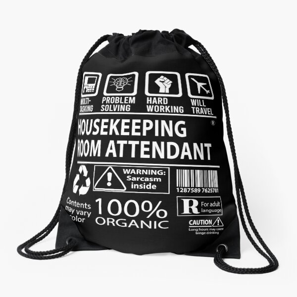 Item preview, Housekeeping Room Attendant T Shirt - MultiTasking Certified Job Gift Item Tee designed and sold by killingworthhi.