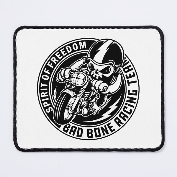 Item preview, Skull Art  Digital style Spirit Of Freedom Bad Bone Racing Team  designed and sold by AEGMEDIA.
