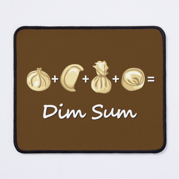 Item preview, Dumpling + Dumpling + Dumpling  Equals Dim Sum designed and sold by Marymarice.