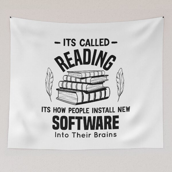 Item preview, Its Called Reading Its How People Install New Software Into Their Brains designed and sold by Shorim.