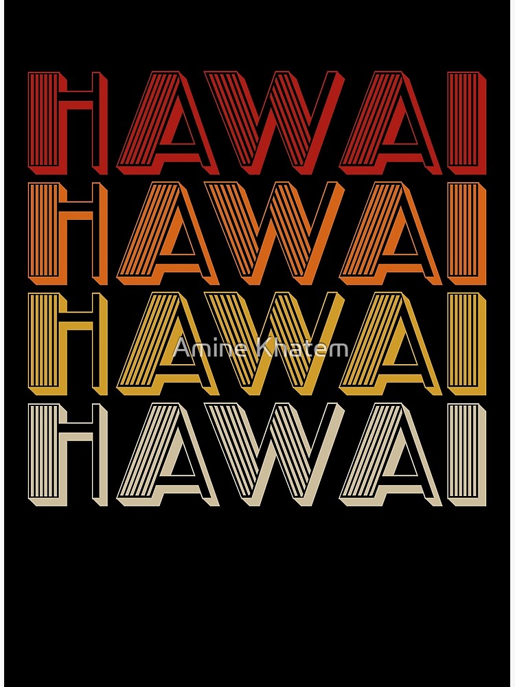 Disover Hawai Premium Matte Vertical Poster
