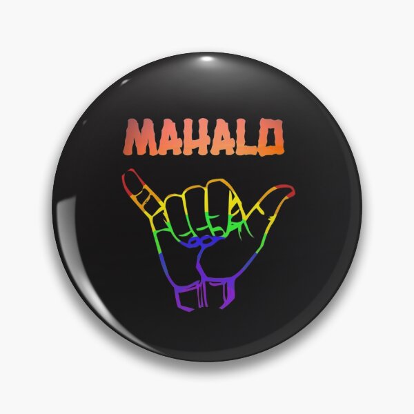 Item preview, Mahalo Hawaiian Thank You Hand Signal designed and sold by TastySpace.