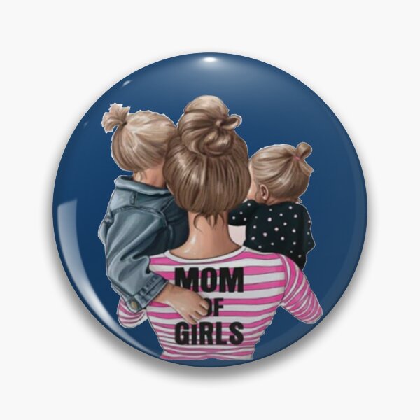 Item preview, Mom of Girls     designed and sold by Albertinimeyer.