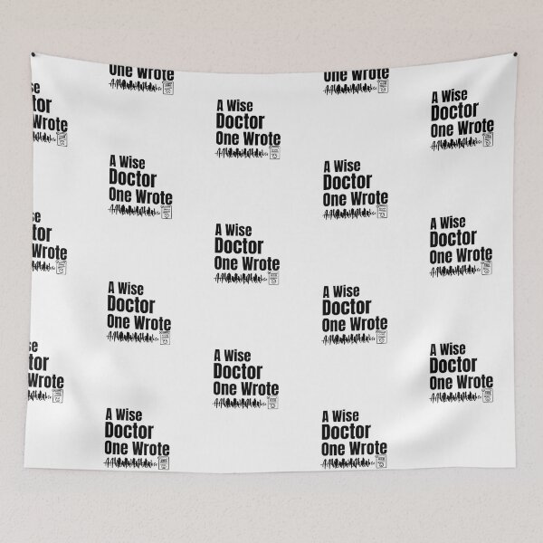 Item preview, A Wise Doctor Once Wrote designed and sold by AmeliaStore1.