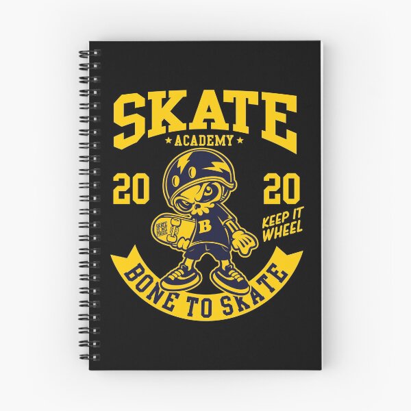 Item preview, Skull Art  Digital Style Bone Skate Skull designed and sold by AEGMEDIA.