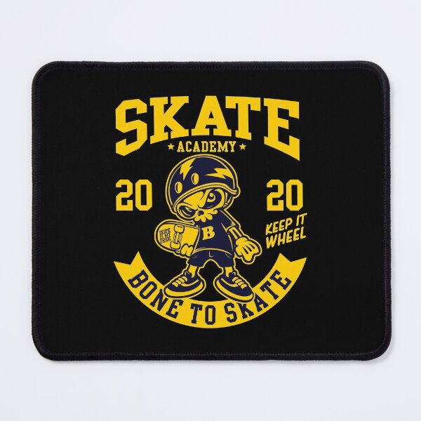 Item preview, Skull Art  Digital Style Bone Skate Skull designed and sold by AEGMEDIA.