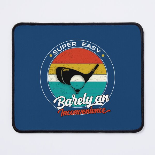 Item preview, super easy barely an inconvenience Retro Sunset, perfect gift golf idea designed and sold by Albertinimeyer.