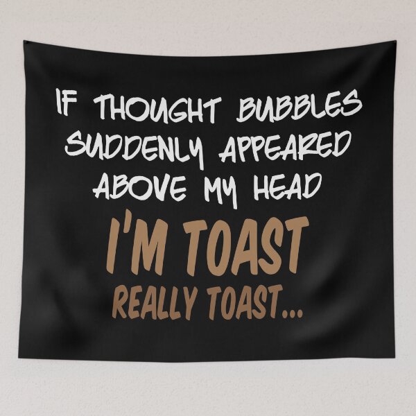 Item preview, Funny Thought Humor - Thought Bubble Jokes designed and sold by WIZECROW.