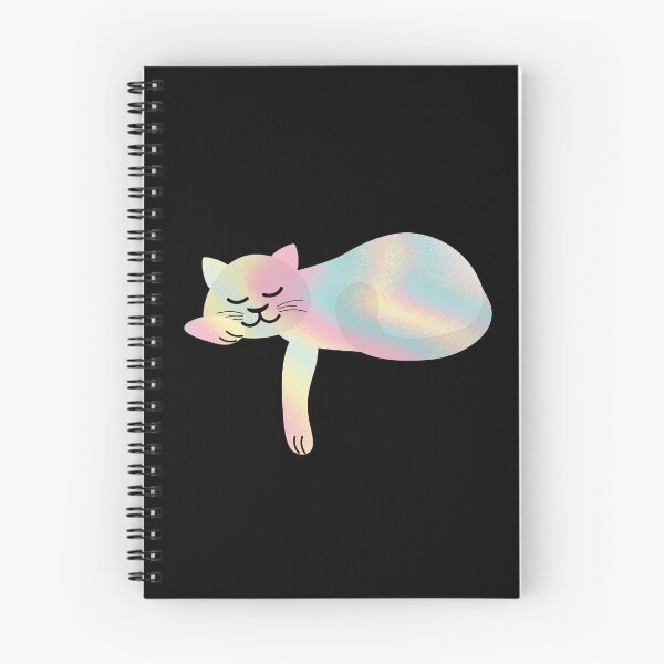 Item preview, Holographic Catnap | Gift Ideas | Aesthetic Cat | Hologram designed and sold by Fluffy-Vectors.