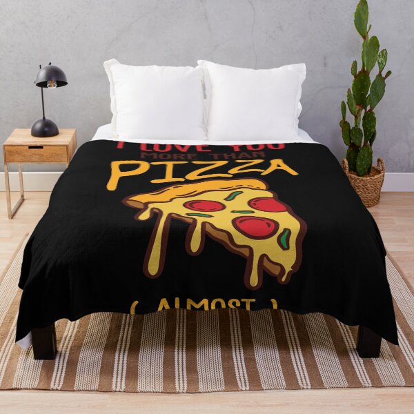 Item preview, i love you more than pizza ( almost ) designed and sold by Best-Designers.