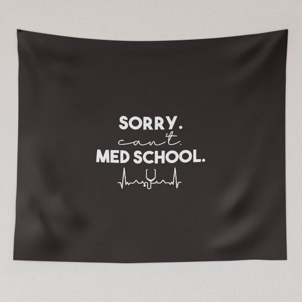 Item preview,  sorry can't med school  : cute family gift idea for mom , dad & sibings designed and sold by Mer Yem.