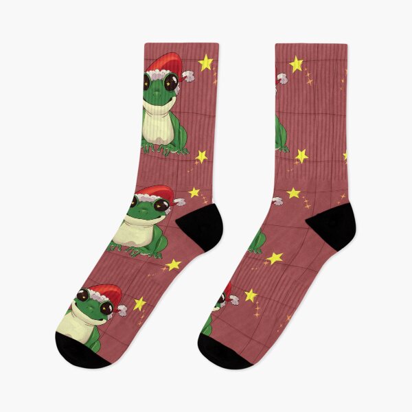 Item preview, Christmas frog designed and sold by Suffersdaily.