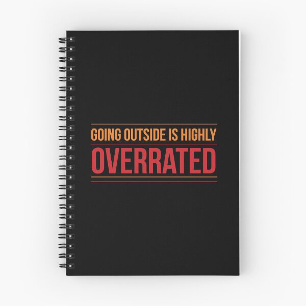 Item preview, Going Outside Is Highly Overrated designed and sold by Zyphrost ★★★★★ (✔).