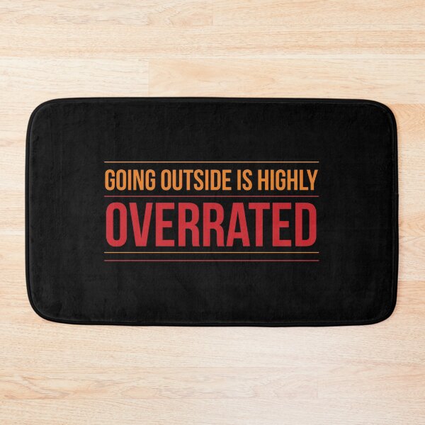Item preview, Going Outside Is Highly Overrated designed and sold by Zyphrost ★★★★★ (✔).