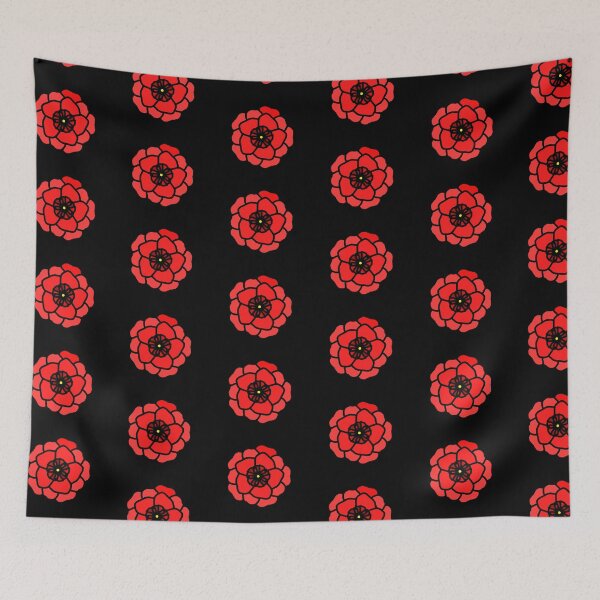 Item preview, Illustration of a Red flower red NFT  designed and sold by AurelsPrints.