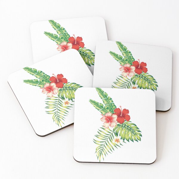 Item preview, Painting sketch of Hibiscus Flowers with leaves designed and sold by VIVEK KUMAR RAI.