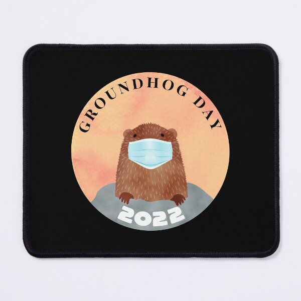 Item preview, Groundhog Day 2022 Coronavirus designed and sold by ArqDezines.