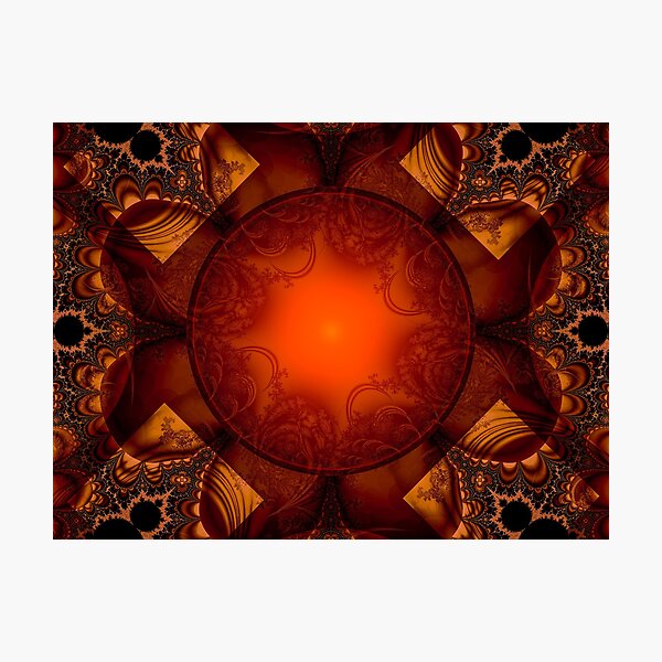 Item preview, Red Moon Fractal Art designed and sold by Fernando Margolles.