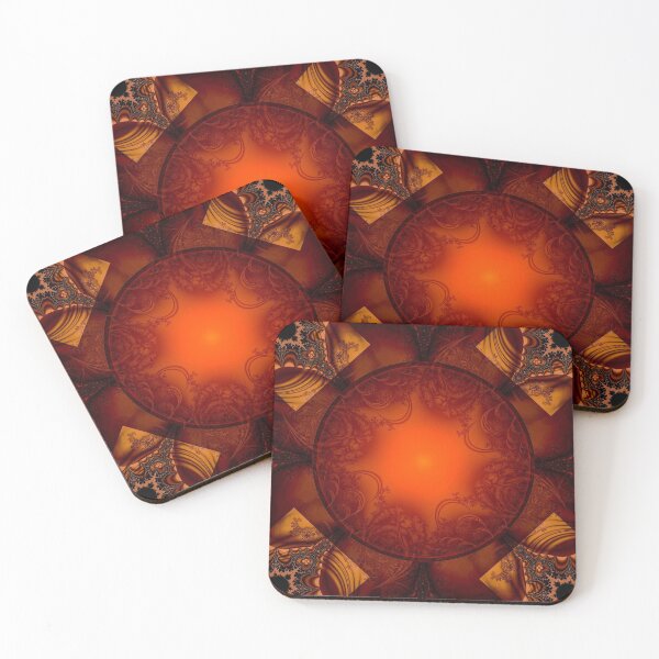 Item preview, Arte fractal de luna roja designed and sold by Fernando Margolles.
