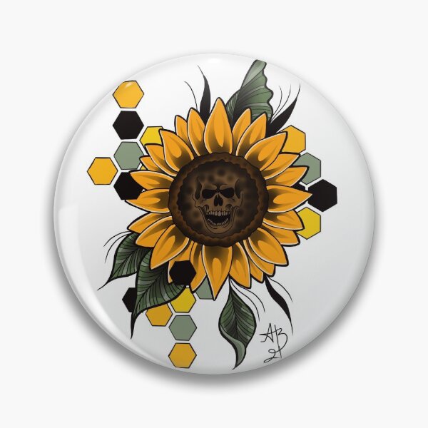 Item preview, Skullflower designed and sold by LunacyBoutique.
