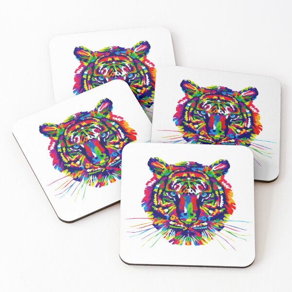 Item preview, Colorful tiger designed and sold by NewCoolWest.