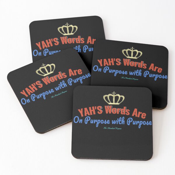 Item preview, YAH's Words Are On Purpose With Purpose designed and sold by TheReporter1.