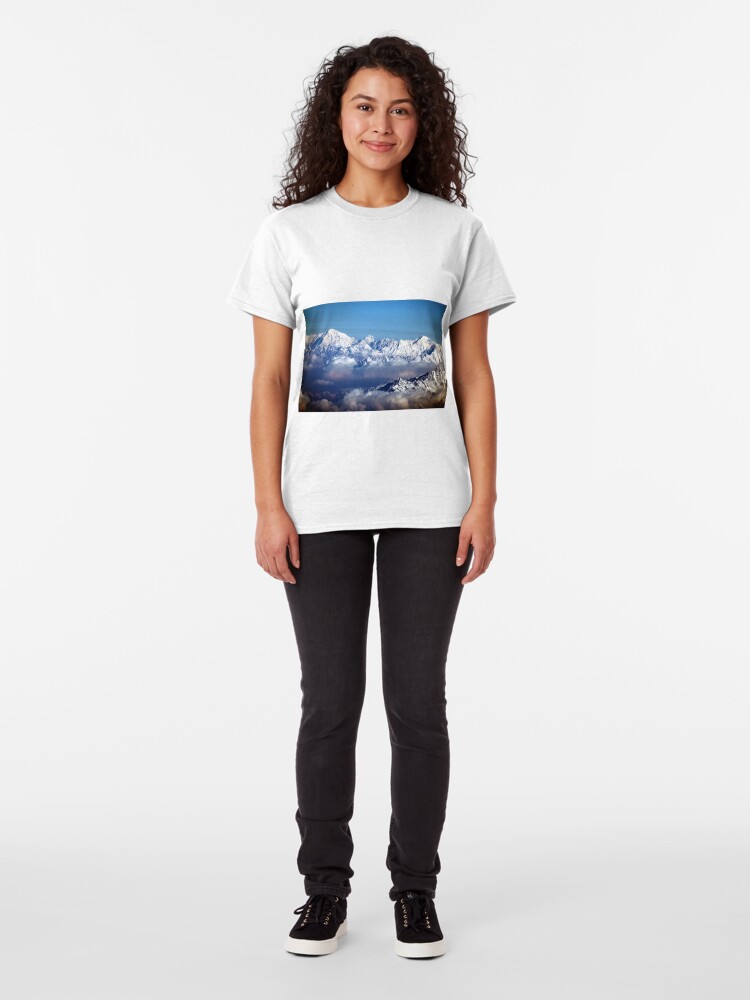 Alternate view of The Himalayas and Mount Everest Classic T-Shirt